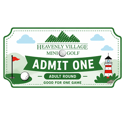 Adult Mini Golf Tickets