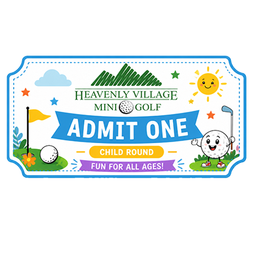 Child Mini Golf Tickets